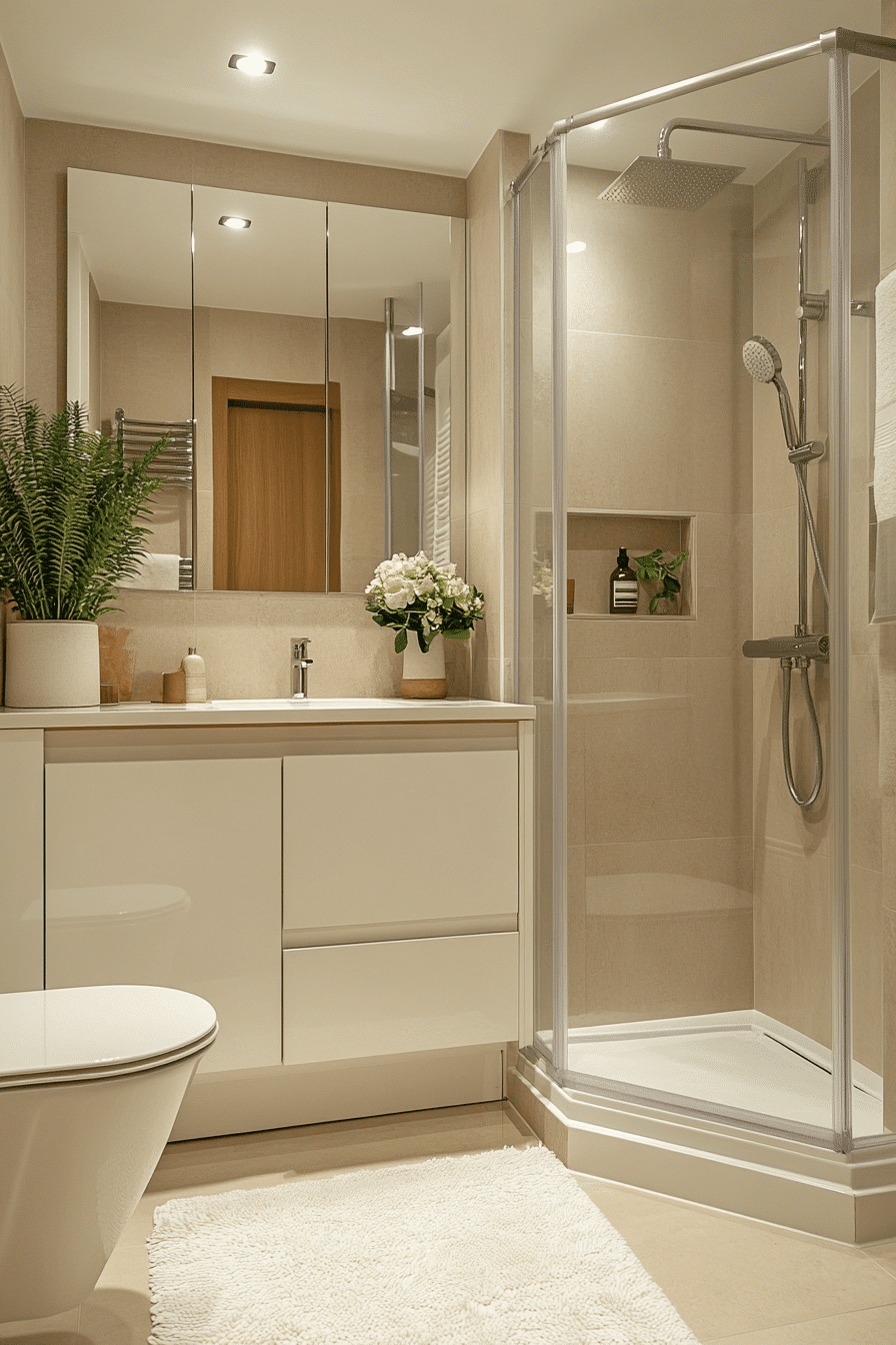 27 Small Bathroom Ideas That Maximize Style And Function In Compact Spaces 25 27 Small Bathroom Ideas That Maximize Style And Function In Compact Spaces