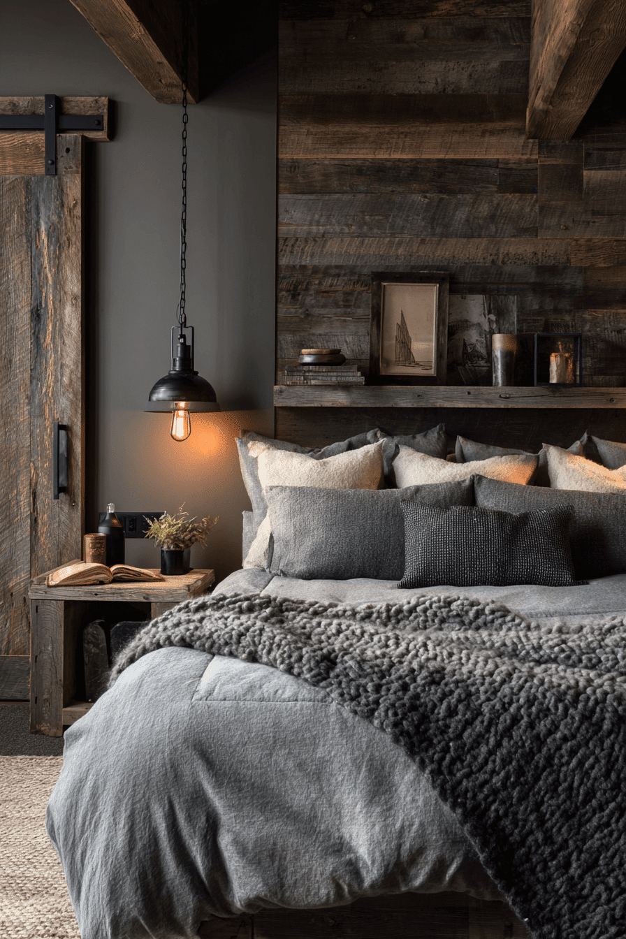 27 Dark Grey Bedroom Ideas That Wrap You in Moody Comfort 25 27 Dark Grey Bedroom Ideas That Wrap You in Moody Comfort