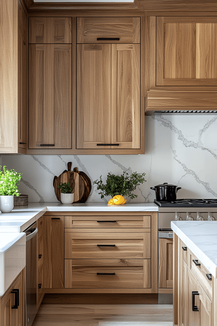 27 Hickory Kitchen Cabinet Ideas That Bring Bold Character And Lasting Beauty 25 27 Hickory Kitchen Cabinet Ideas That Bring Bold Character And Lasting Beauty