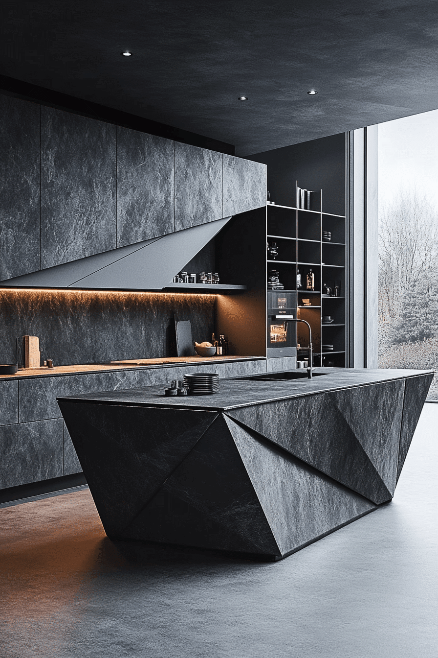 27 Dark Grey Kitchen Ideas That Are Unapologetically Bold 26 27 Dark Grey Kitchen Ideas That Are Unapologetically Bold