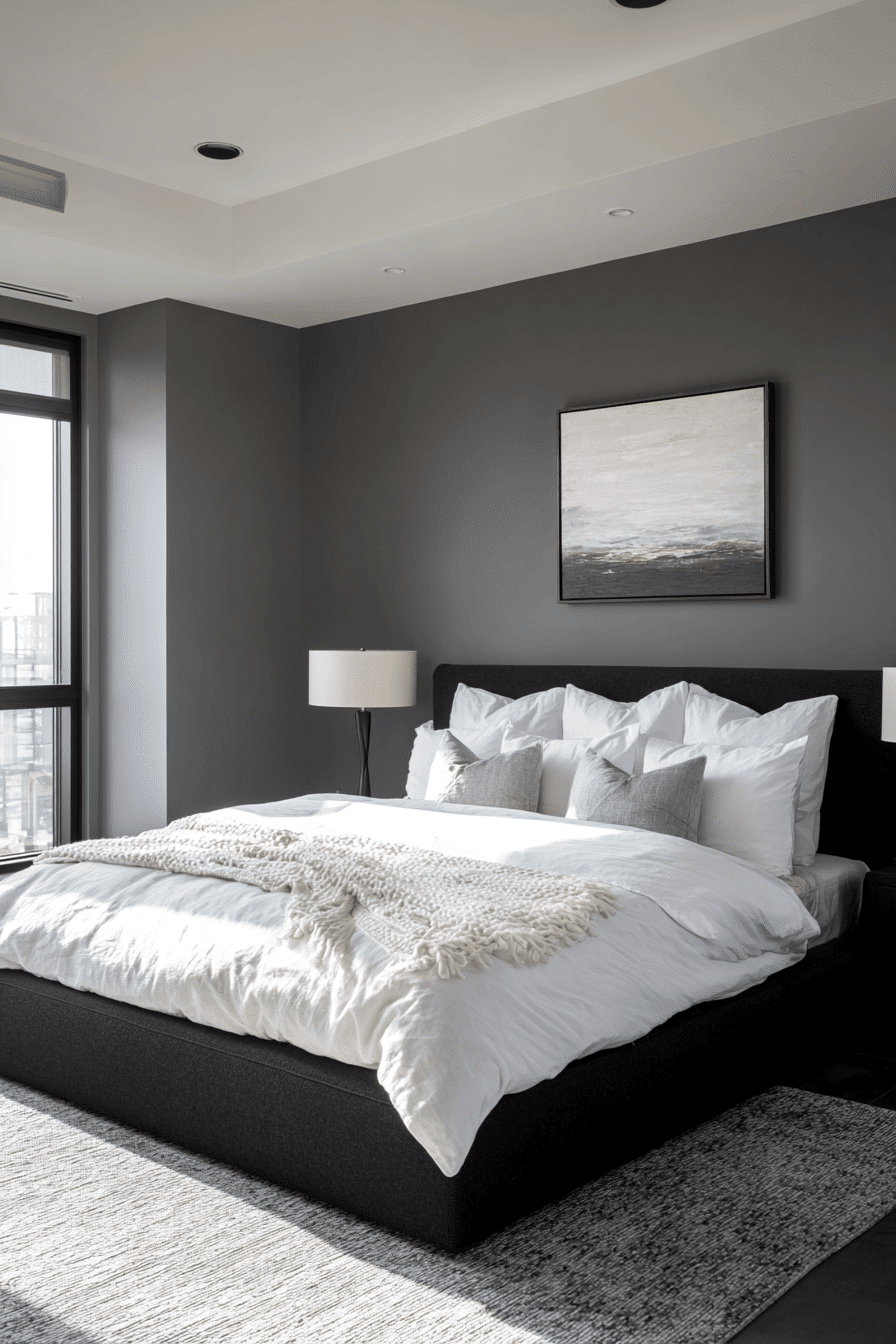 27 Dark Grey Bedroom Ideas That Wrap You in Moody Comfort 26 27 Dark Grey Bedroom Ideas That Wrap You in Moody Comfort