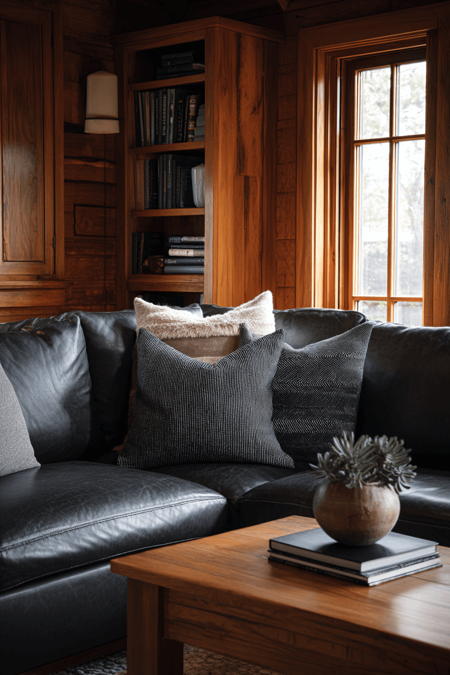 27 Charcoal Couch Living Room Ideas That Create Sophisticated Depth And Timeless Style 26 27 Charcoal Couch Living Room Ideas That Create Sophisticated Depth And Timeless Style