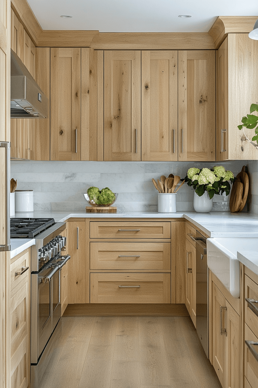 27 Maple Kitchen Cabinet Ideas That Bring Warm Natural Beauty To Your Culinary Space 26 27 Maple Kitchen Cabinet Ideas That Bring Warm Natural Beauty To Your Culinary Space