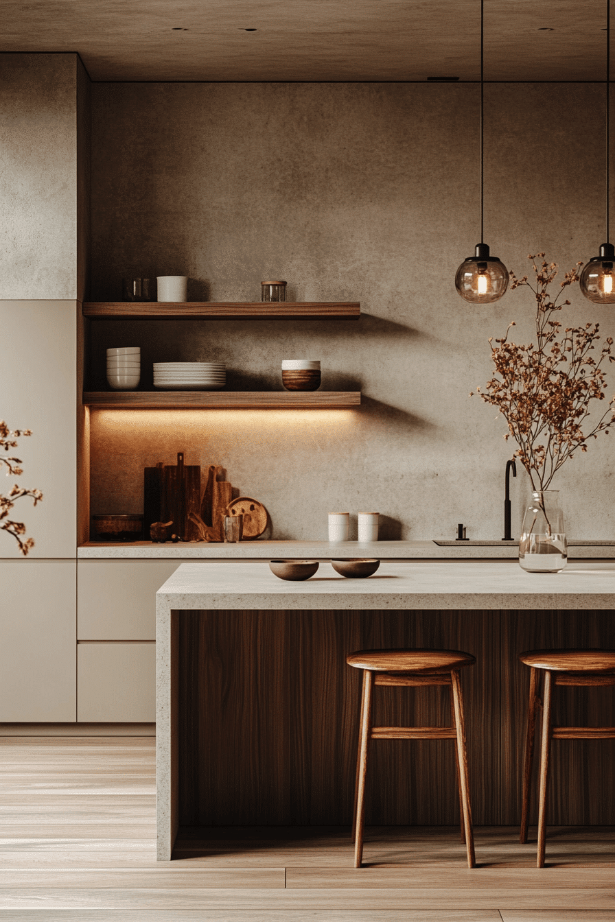 27 Light Taupe Kitchen Cabinets That Nail Sophisticated Warmth 26 27 Light Taupe Kitchen Cabinets That Nail Sophisticated Warmth