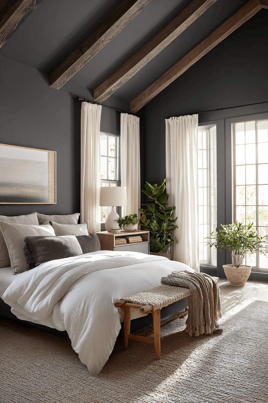 27 Dark Grey Bedroom Ideas That Wrap You in Moody Comfort 27 27 Dark Grey Bedroom Ideas That Wrap You in Moody Comfort