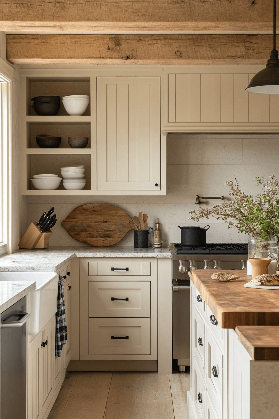 27 Off White Kitchen Cabinet Ideas That Create Warm, Timeless Elegance 27 27 Off White Kitchen Cabinet Ideas That Create Warm, Timeless Elegance