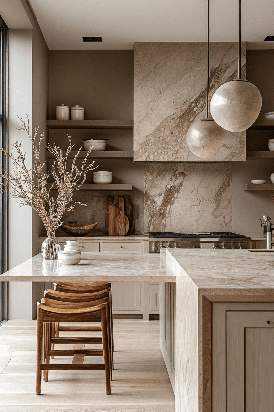 27 Light Taupe Kitchen Cabinets That Nail Sophisticated Warmth 27 27 Light Taupe Kitchen Cabinets That Nail Sophisticated Warmth