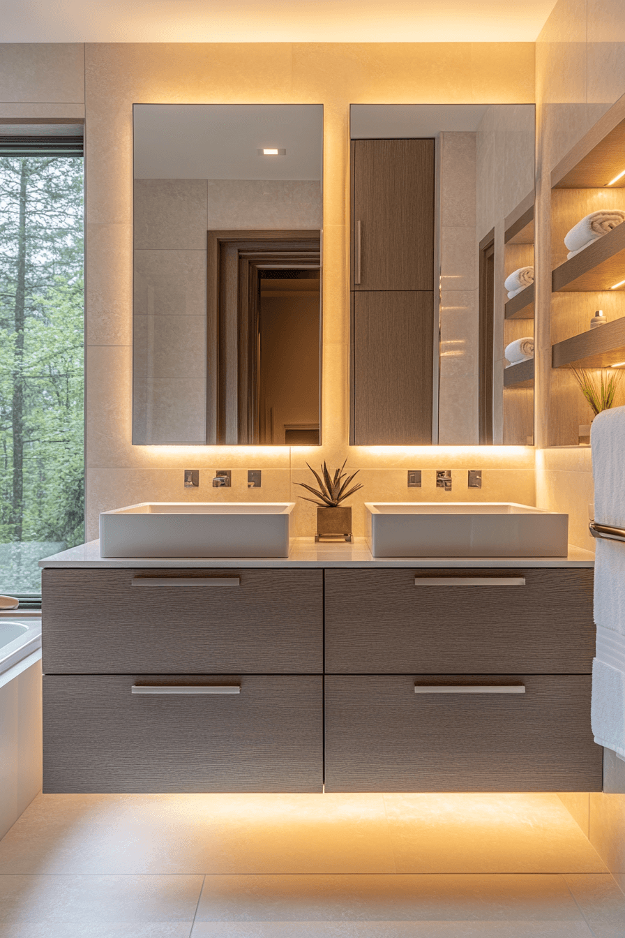 27 Double Sink Bathroom Vanity Ideas That Elevate Your Daily Routine 3 27 Double Sink Bathroom Vanity Ideas That Elevate Your Daily Routine