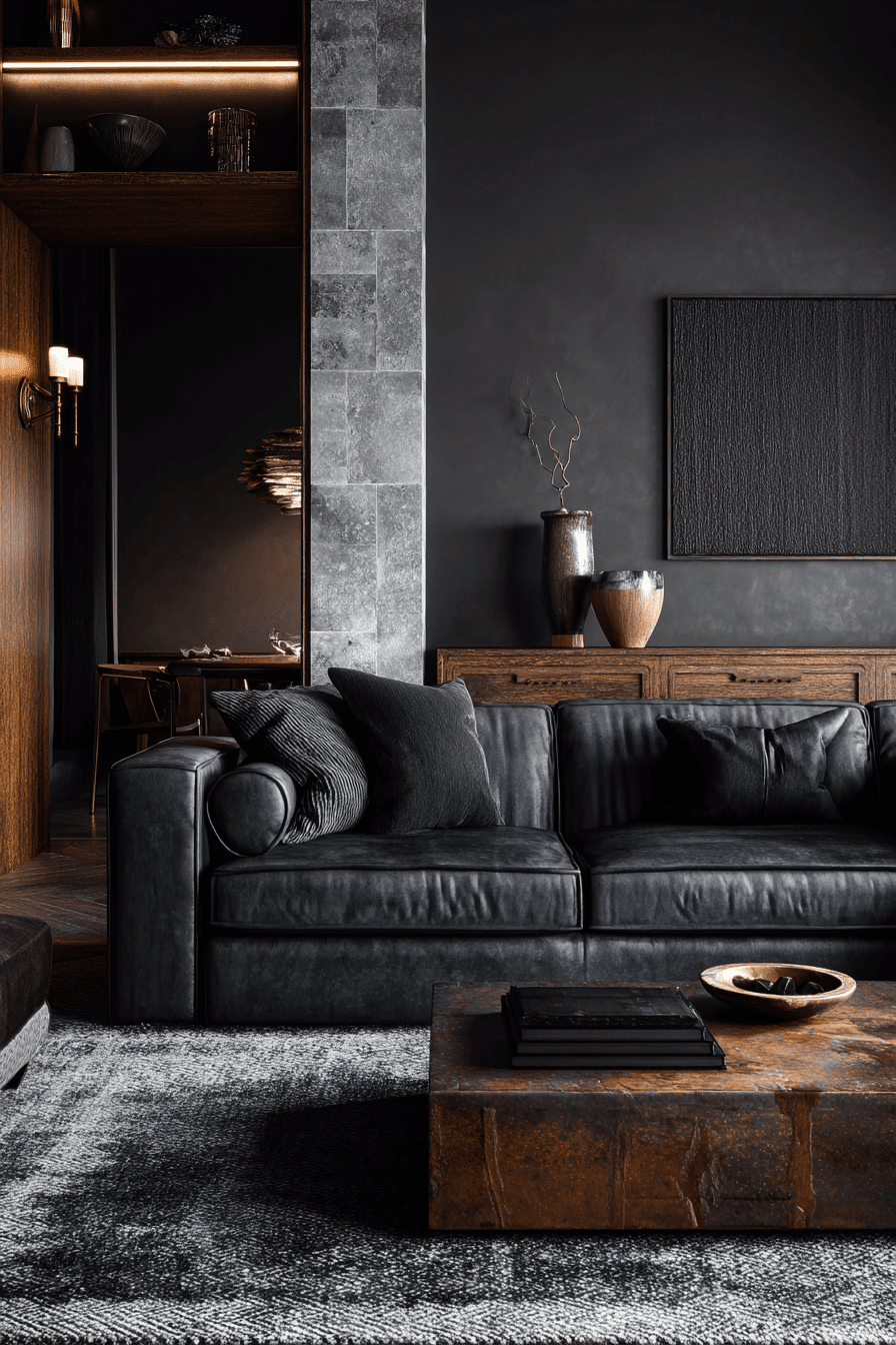 27 Charcoal Couch Living Room Ideas That Create Sophisticated Depth And Timeless Style 3 27 Charcoal Couch Living Room Ideas That Create Sophisticated Depth And Timeless Style