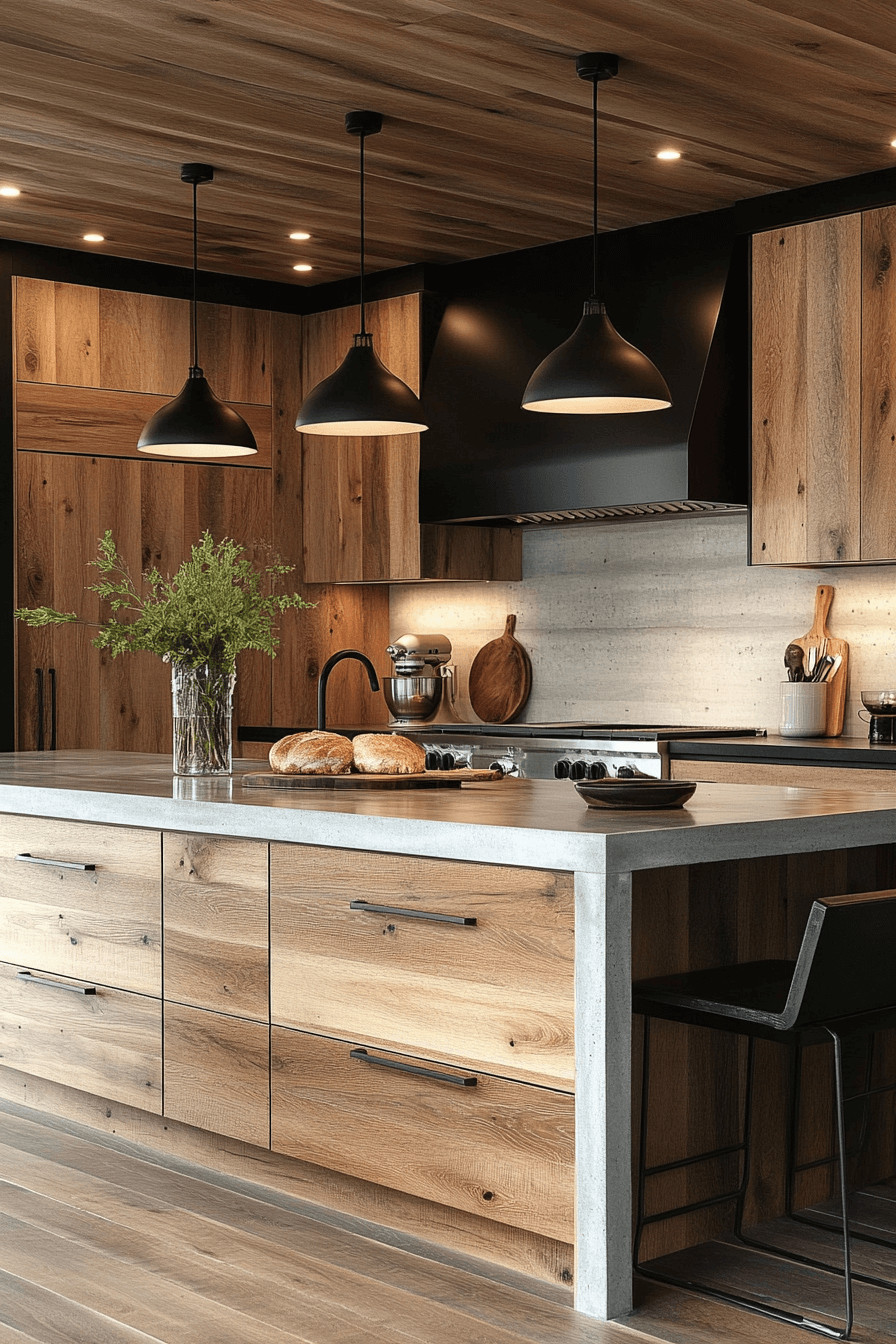 27 Hickory Kitchen Cabinet Ideas That Bring Bold Character And Lasting Beauty 3 27 Hickory Kitchen Cabinet Ideas That Bring Bold Character And Lasting Beauty