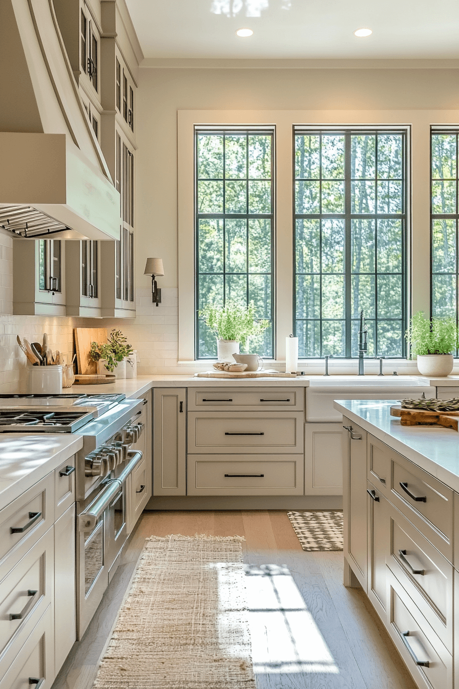 27 Light Taupe Kitchen Cabinets That Nail Sophisticated Warmth 4 27 Light Taupe Kitchen Cabinets That Nail Sophisticated Warmth