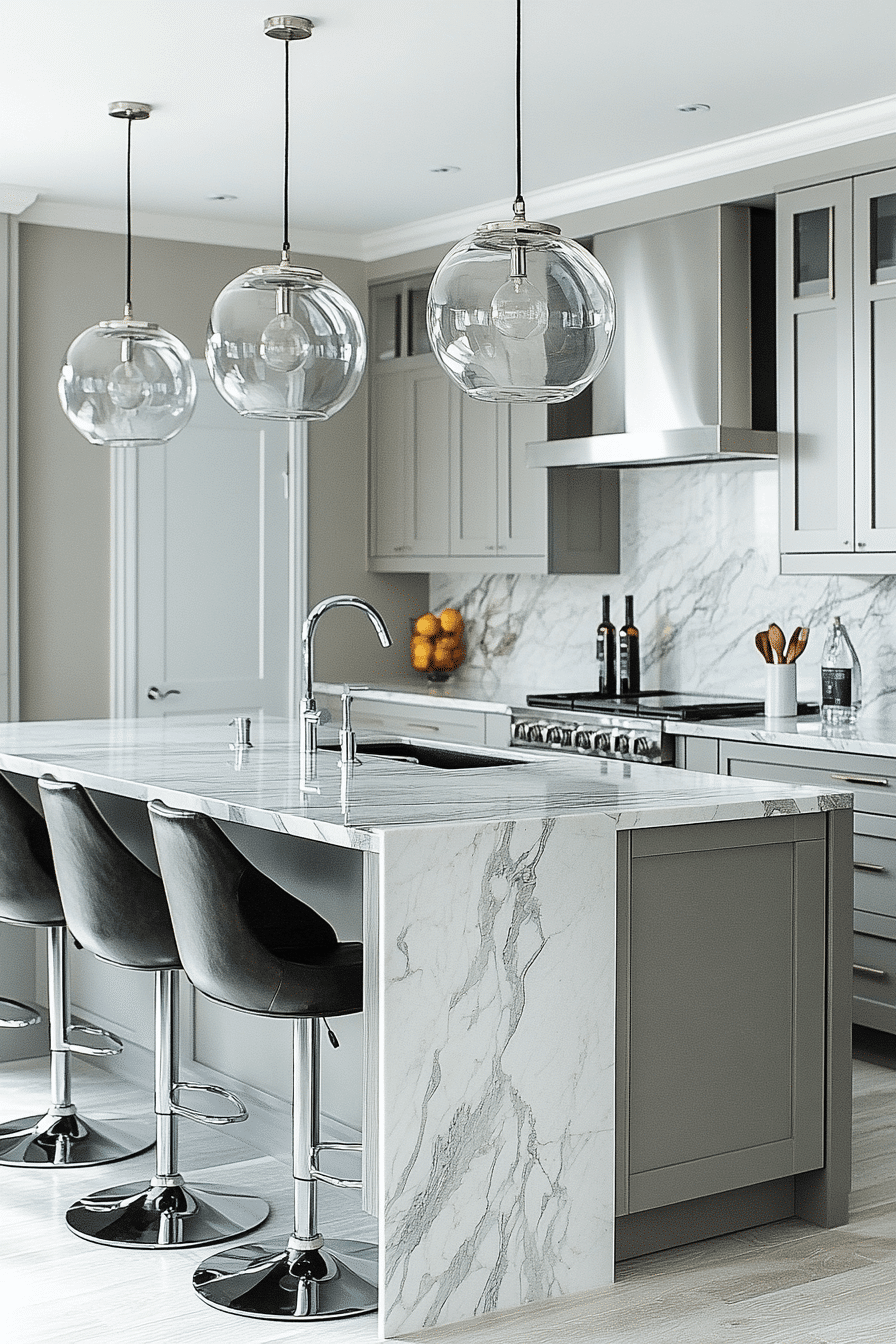 27 Gray Kitchen Cabinets That Outshine Every All-White Kitchen 4 27 Gray Kitchen Cabinets That Outshine Every All-White Kitchen