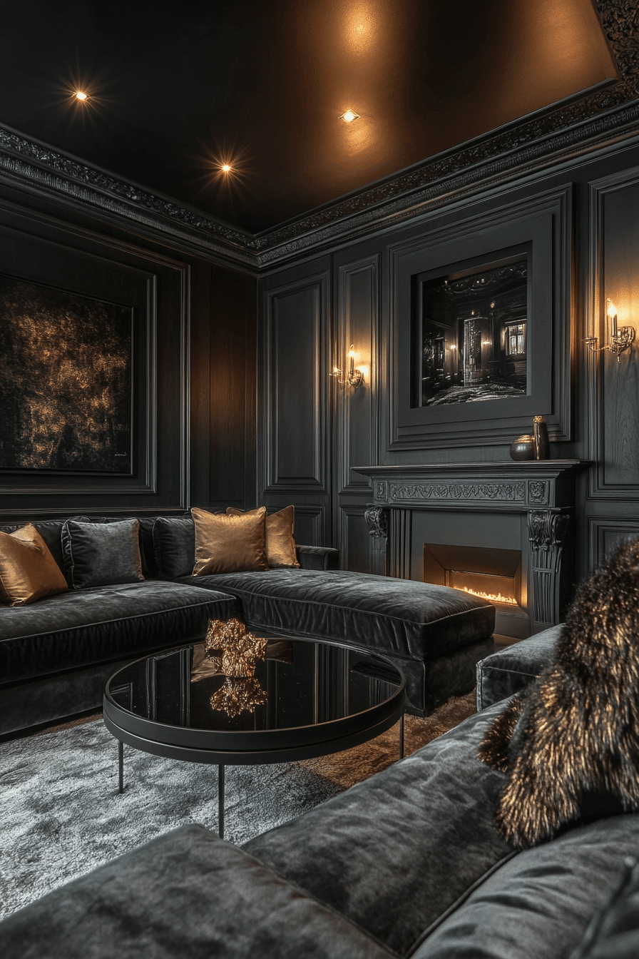 27 Dark Grey Living Room Ideas That Redefine Cozy Elegance 4 27 Dark Grey Living Room Ideas That Redefine Cozy Elegance