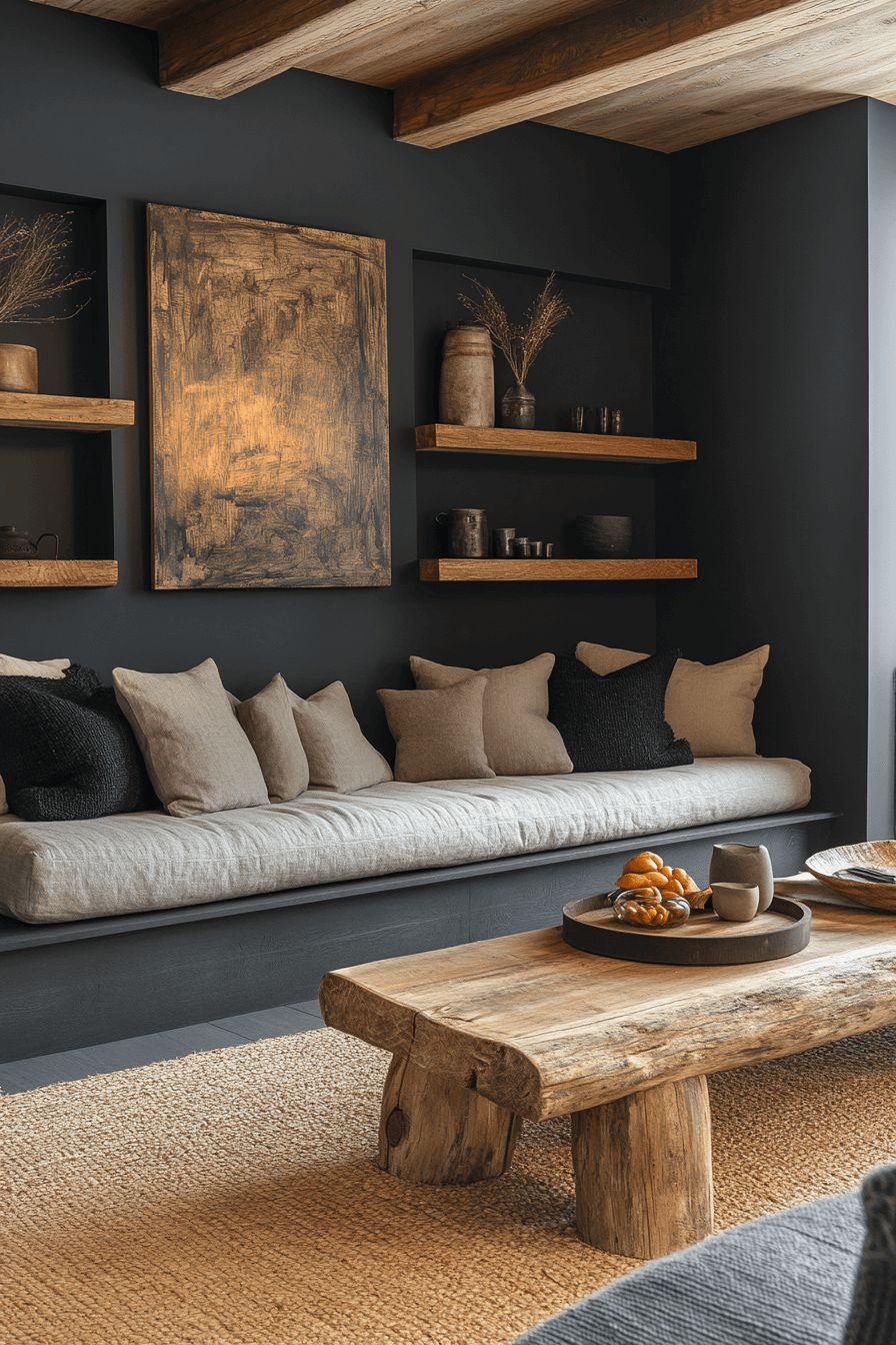 27 Dark Grey Living Room Ideas That Redefine Cozy Elegance 5 27 Dark Grey Living Room Ideas That Redefine Cozy Elegance