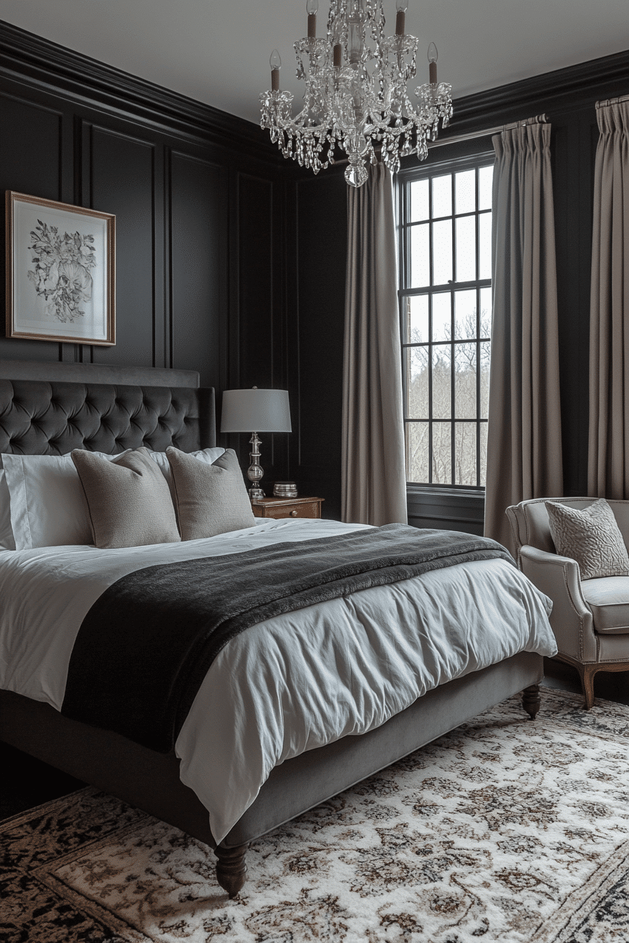 27 Dark Grey Bedroom Ideas That Wrap You in Moody Comfort 5 27 Dark Grey Bedroom Ideas That Wrap You in Moody Comfort