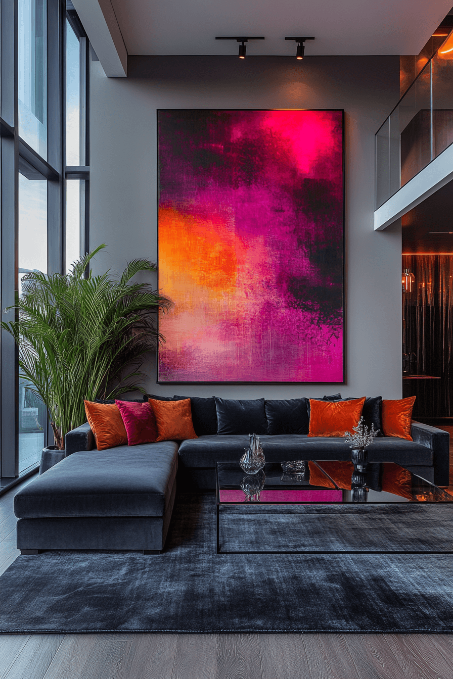 27 Dark Grey Sofa Living Room Ideas You Need to See 5 27 Dark Grey Sofa Living Room Ideas You Need to See