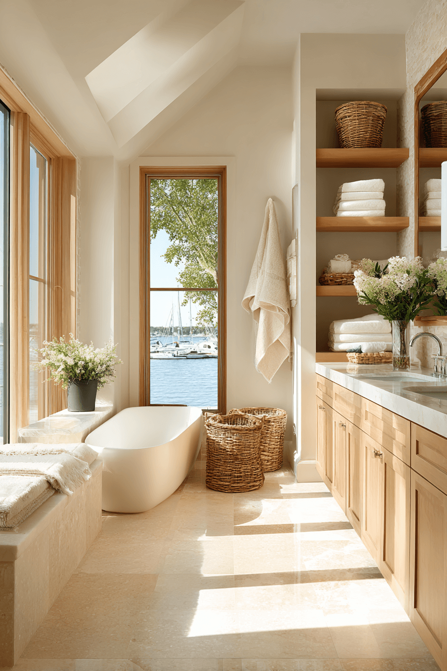 27 Coastal Modern Bathroom Ideas That Bring The Beach Home In Style 6 27 Coastal Modern Bathroom Ideas That Bring The Beach Home In Style
