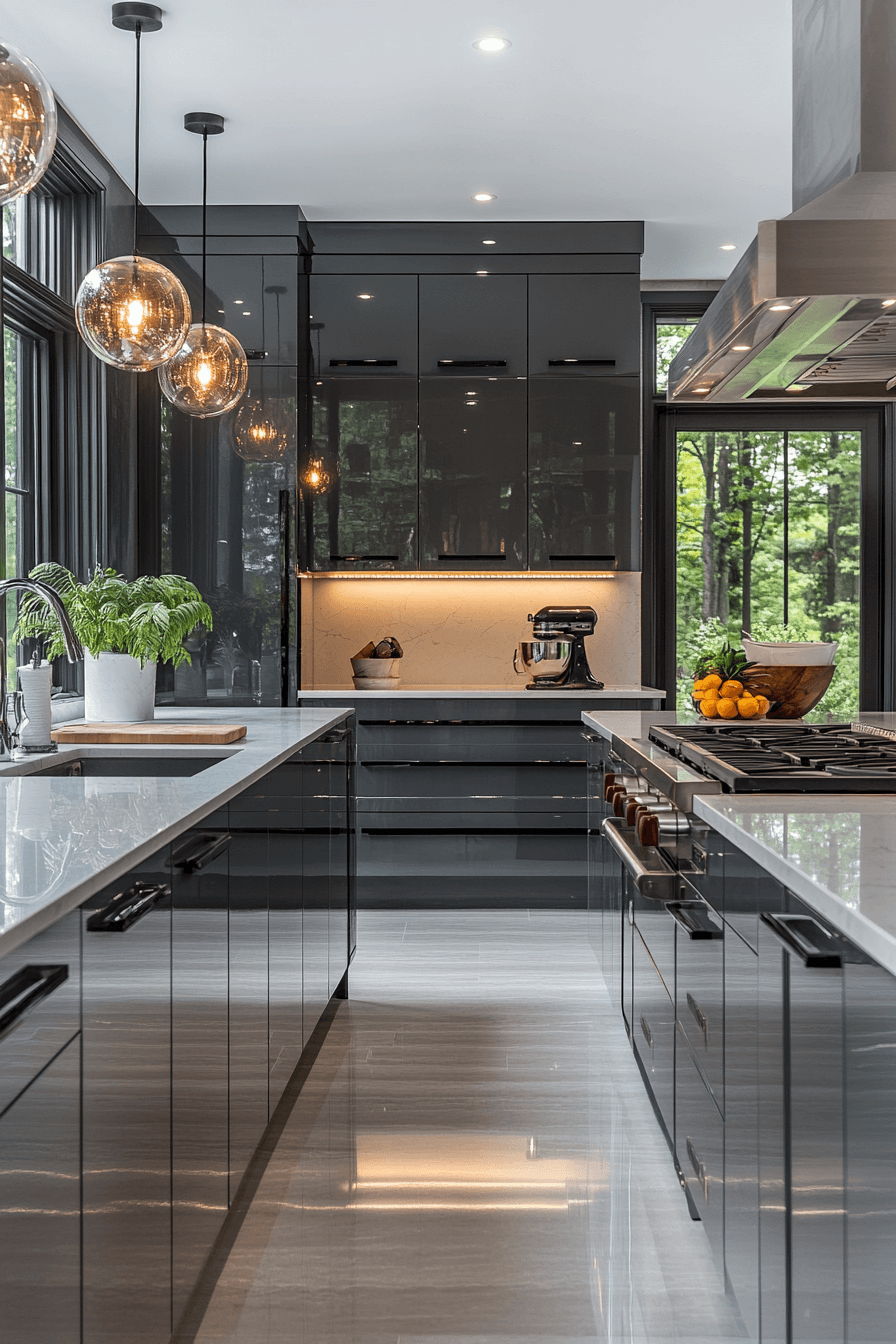 27 Gray Kitchen Cabinets That Outshine Every All-White Kitchen 6 27 Gray Kitchen Cabinets That Outshine Every All-White Kitchen