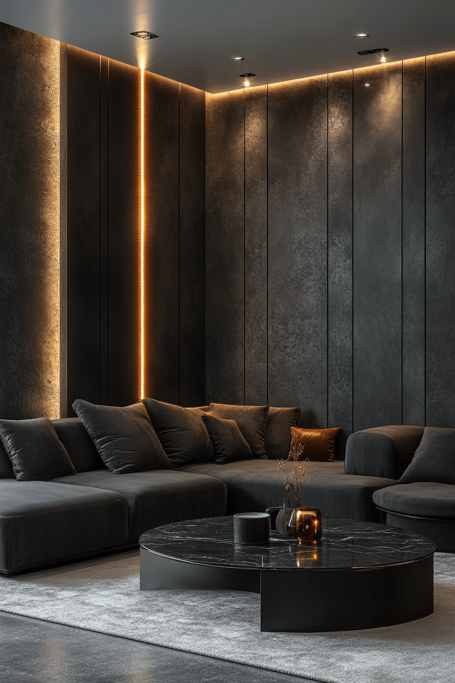 27 Dark Grey Living Room Ideas That Redefine Cozy Elegance 6 27 Dark Grey Living Room Ideas That Redefine Cozy Elegance