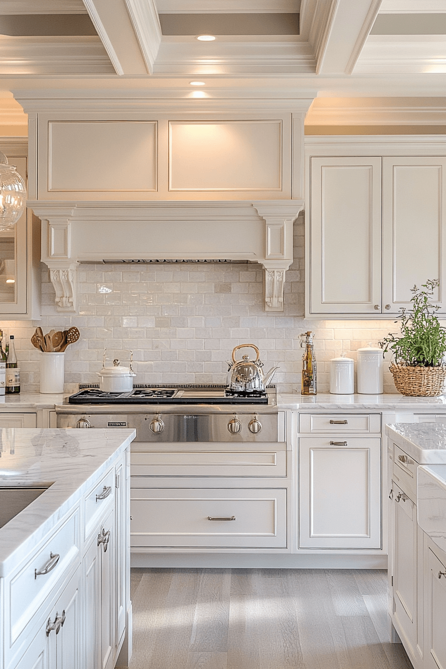 27 Antique White Kitchen Cabinet Ideas That Bring Timeless Elegance To Your Culinary Space 6 27 Antique White Kitchen Cabinet Ideas That Bring Timeless Elegance To Your Culinary Space