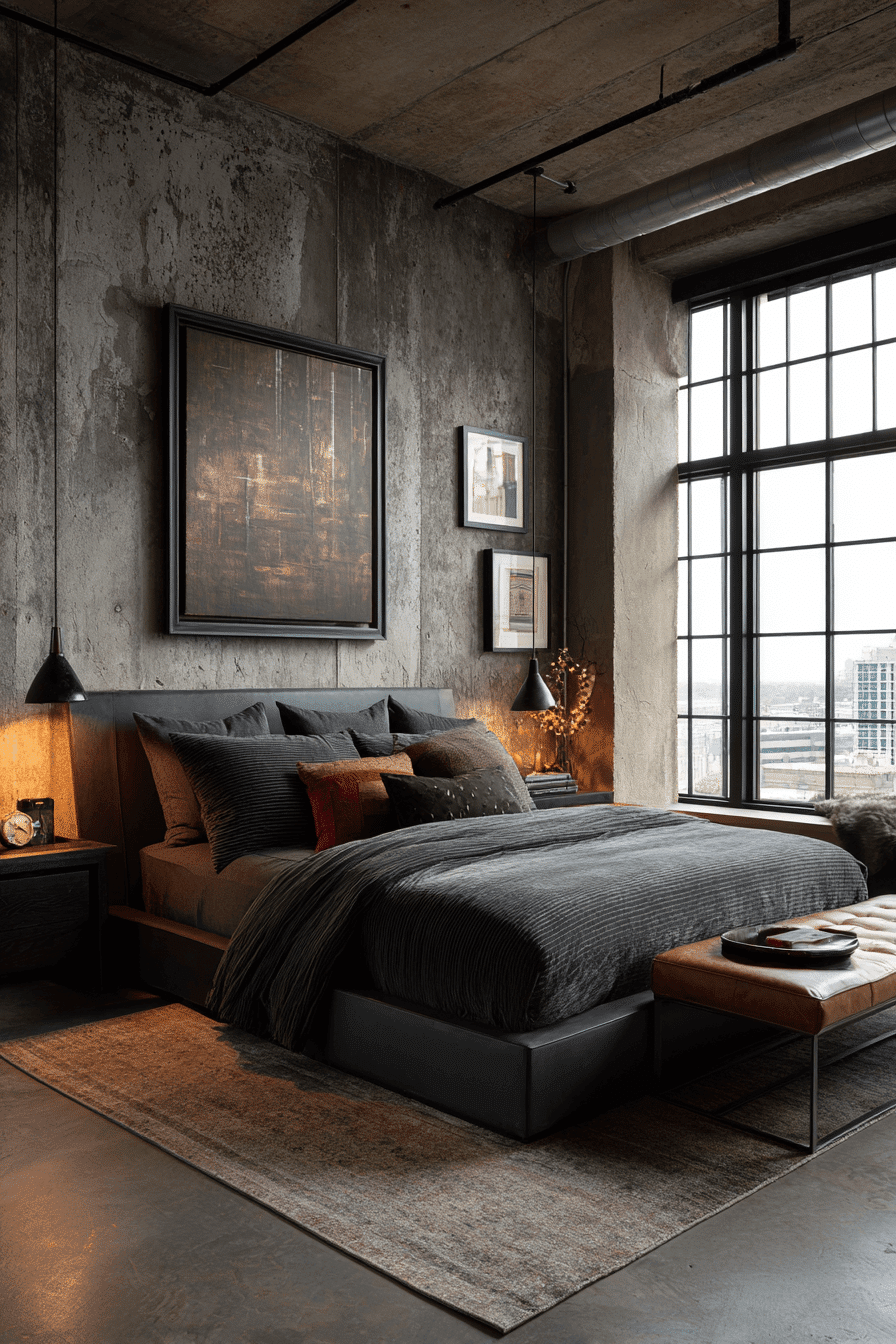 27 Dark Grey Bedroom Ideas That Wrap You in Moody Comfort 6 27 Dark Grey Bedroom Ideas That Wrap You in Moody Comfort