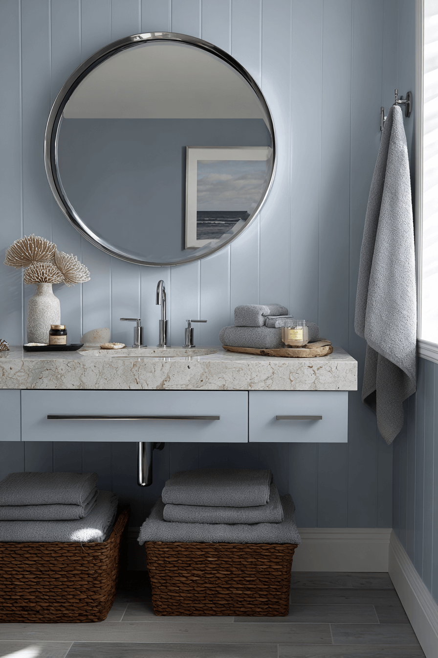 27 Coastal Modern Bathroom Ideas That Bring The Beach Home In Style 7 27 Coastal Modern Bathroom Ideas That Bring The Beach Home In Style