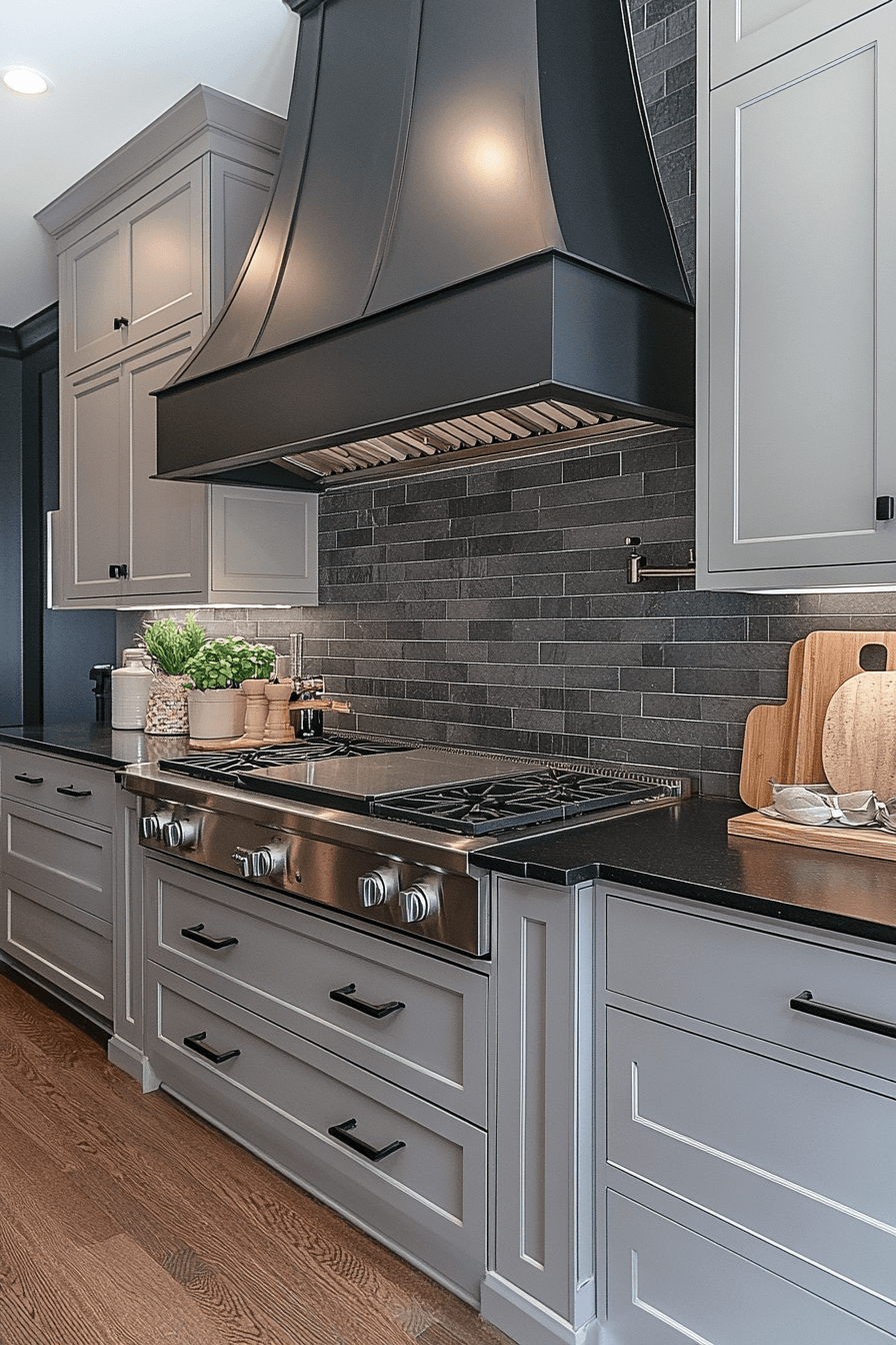 27 Gray Kitchen Cabinets That Outshine Every All-White Kitchen 8 27 Gray Kitchen Cabinets That Outshine Every All-White Kitchen