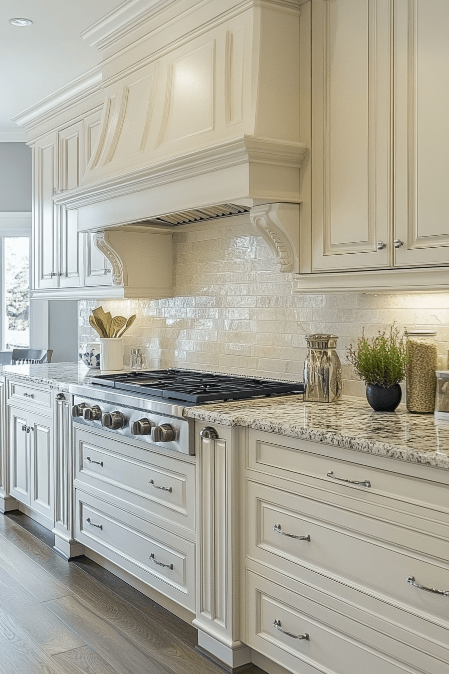 27 Antique White Kitchen Cabinet Ideas That Bring Timeless Elegance To Your Culinary Space 8 27 Antique White Kitchen Cabinet Ideas That Bring Timeless Elegance To Your Culinary Space