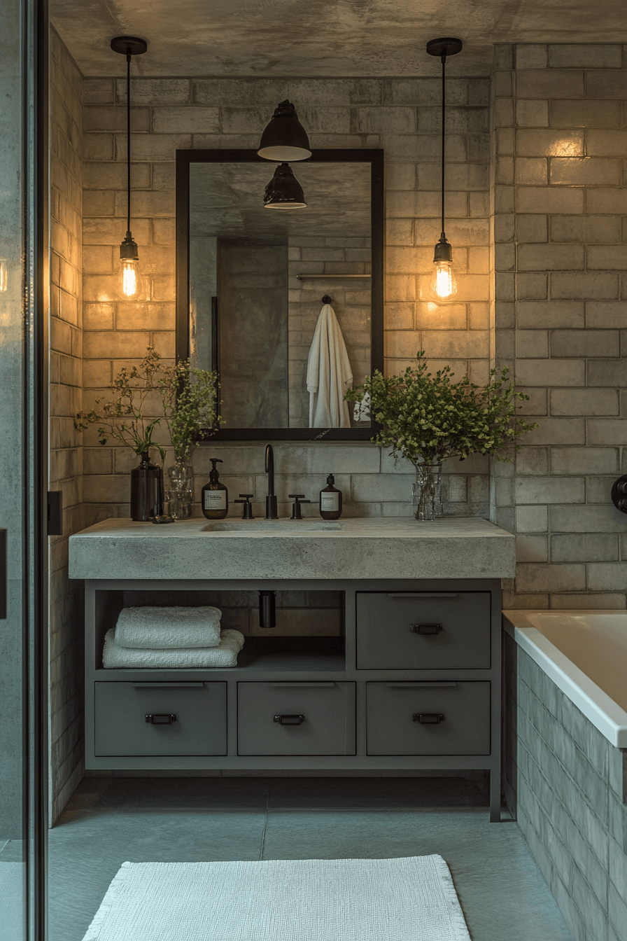 27 Dark Grey Bathroom Ideas That Feel Like Your Own Private Spa 8 27 Dark Grey Bathroom Ideas That Feel Like Your Own Private Spa
