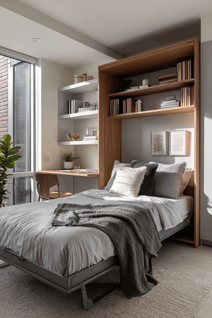 27 Tiny Bedroom Decor Ideas That Maximize Space And Style In Small Rooms 9 27 Tiny Bedroom Decor Ideas That Maximize Space And Style In Small Rooms