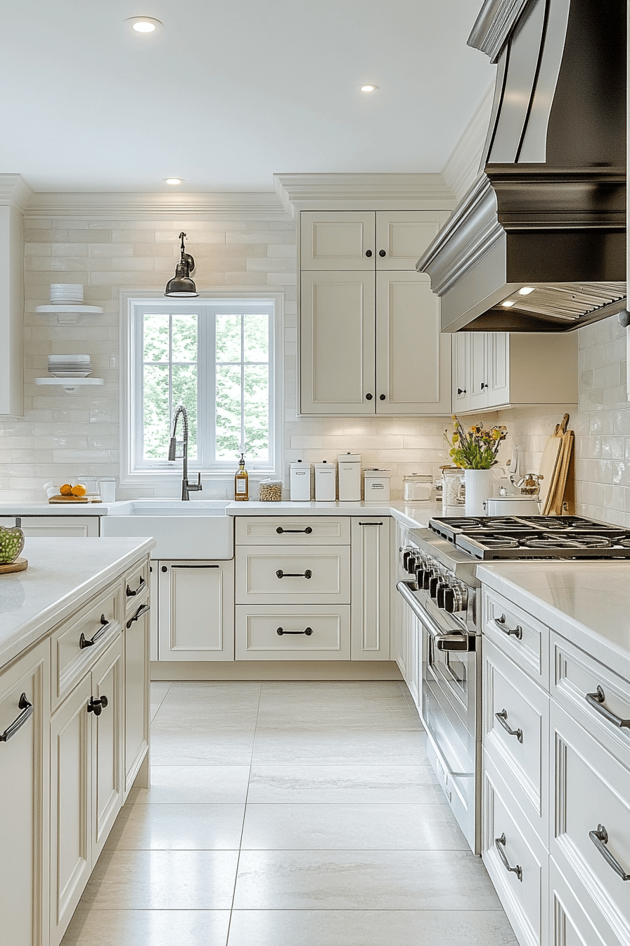 27 Antique White Kitchen Cabinet Ideas That Bring Timeless Elegance To Your Culinary Space 9 27 Antique White Kitchen Cabinet Ideas That Bring Timeless Elegance To Your Culinary Space
