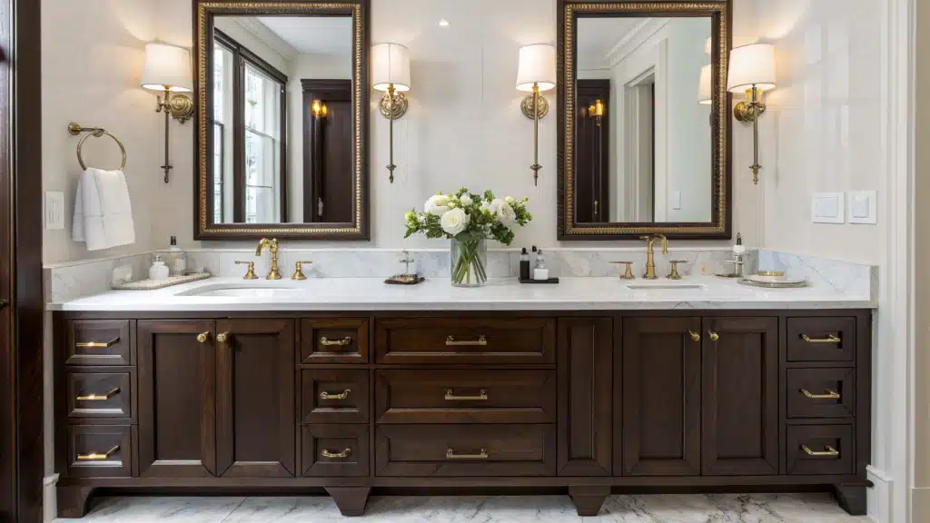 double sink bathroom vanity