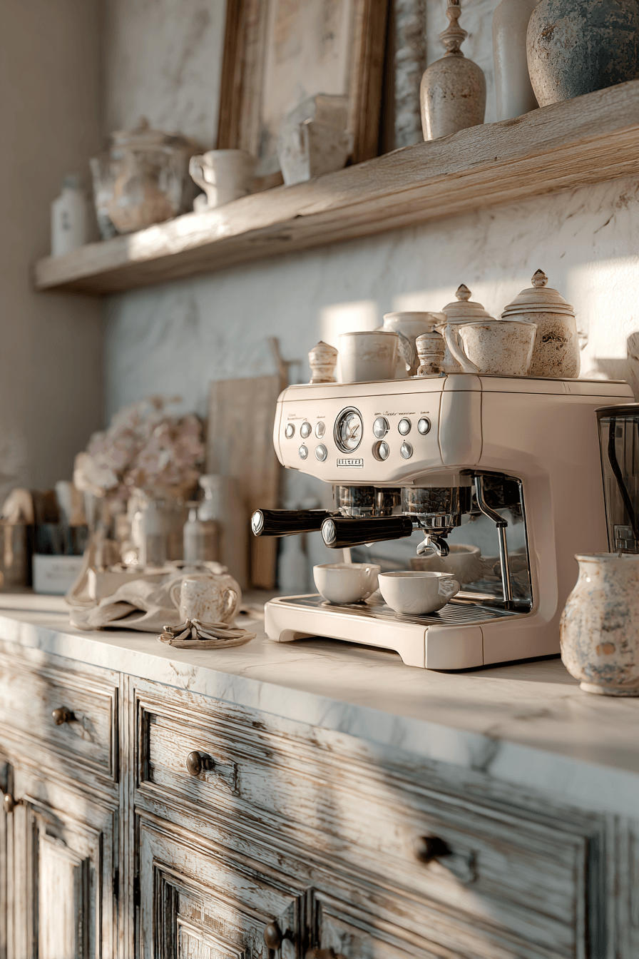 27 Coffee Bar Styling Ideas That Will Transform Your Morning Routine 11 27 Coffee Bar Styling Ideas That Will Transform Your Morning Routine