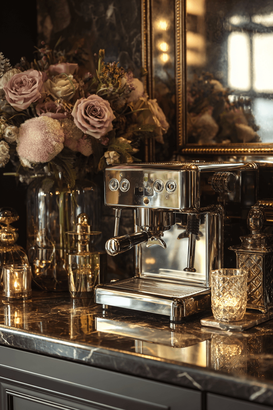 27 Coffee Bar Styling Ideas That Will Transform Your Morning Routine 16 27 Coffee Bar Styling Ideas That Will Transform Your Morning Routine