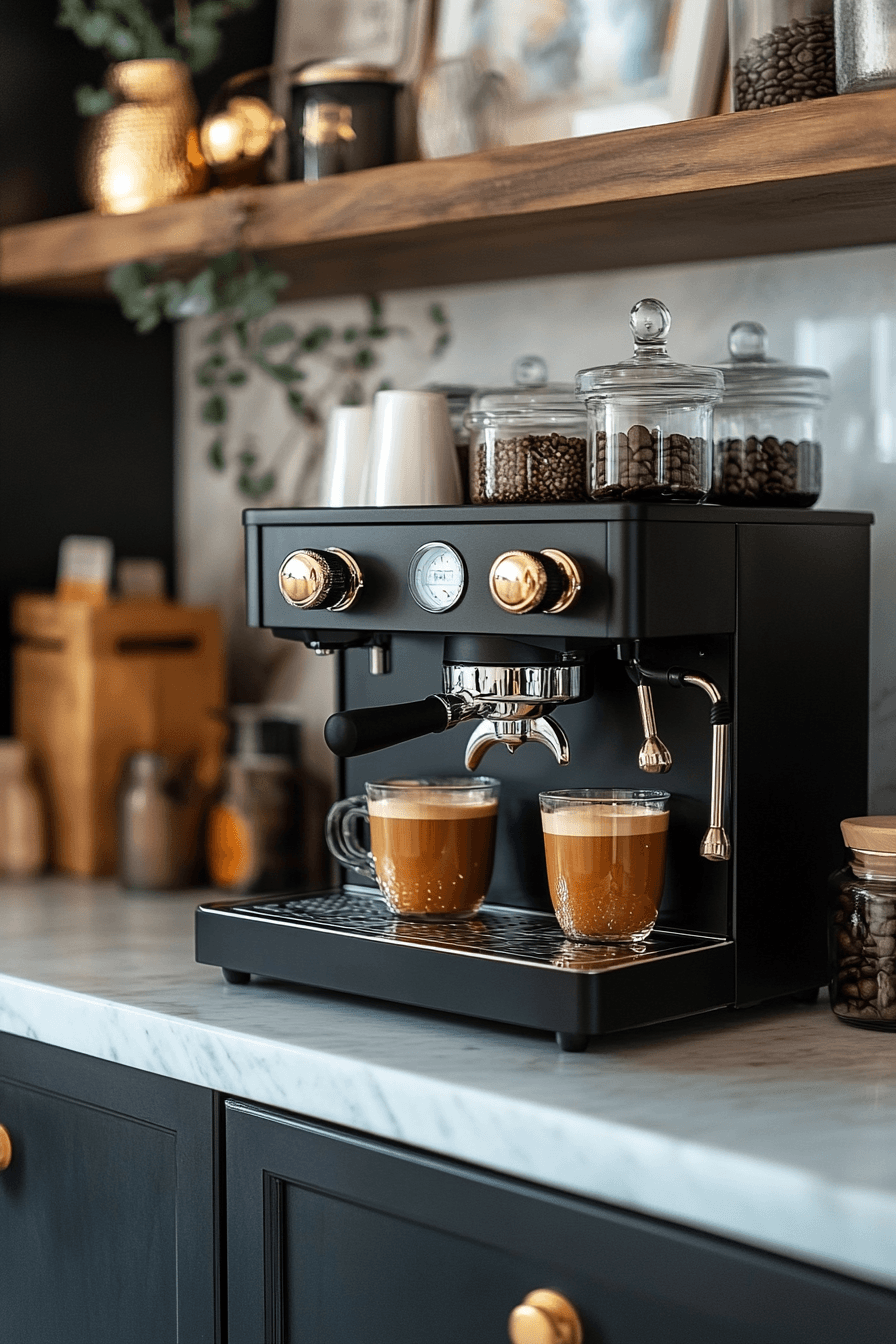 27 Coffee Bar Styling Ideas That Will Transform Your Morning Routine 20 27 Coffee Bar Styling Ideas That Will Transform Your Morning Routine