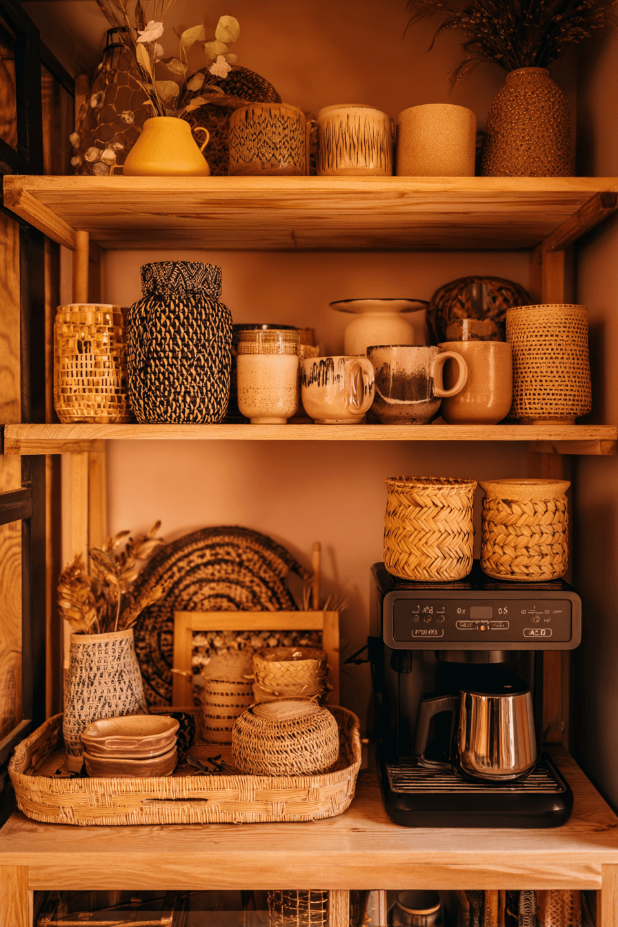 27 Coffee Bar Styling Ideas That Will Transform Your Morning Routine 3 27 Coffee Bar Styling Ideas That Will Transform Your Morning Routine