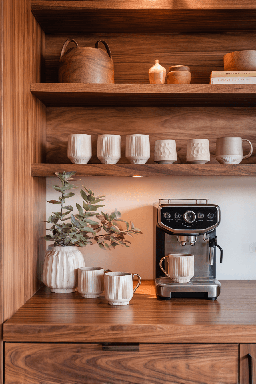 27 Coffee Bar Styling Ideas That Will Transform Your Morning Routine 8 27 Coffee Bar Styling Ideas That Will Transform Your Morning Routine
