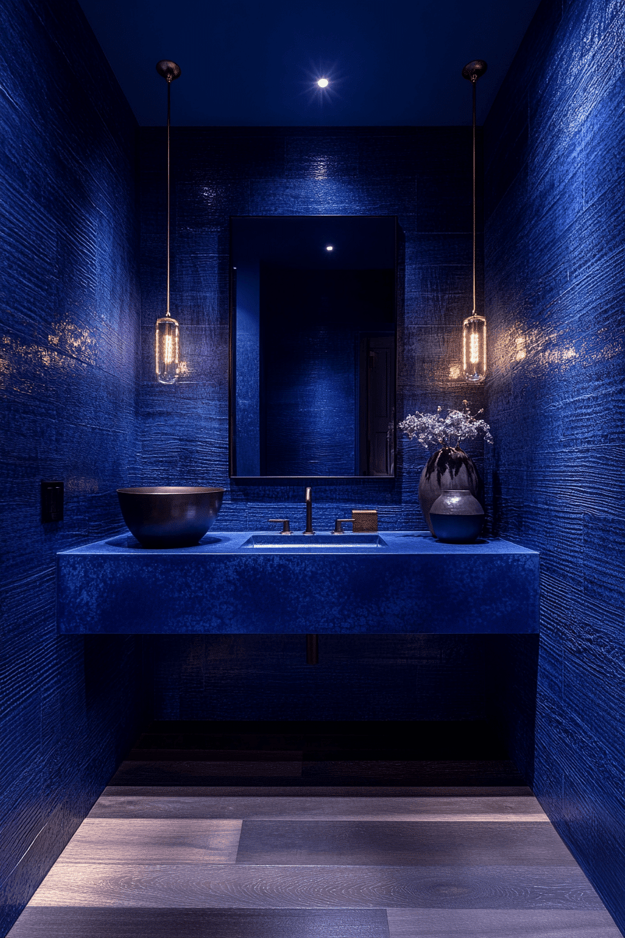 27 Powder Room Ideas That Will Turn Your Tiny Bathroom Into a Showstopping Retreat 10 27 Powder Room Ideas That Will Turn Your Tiny Bathroom Into a Showstopping Retreat