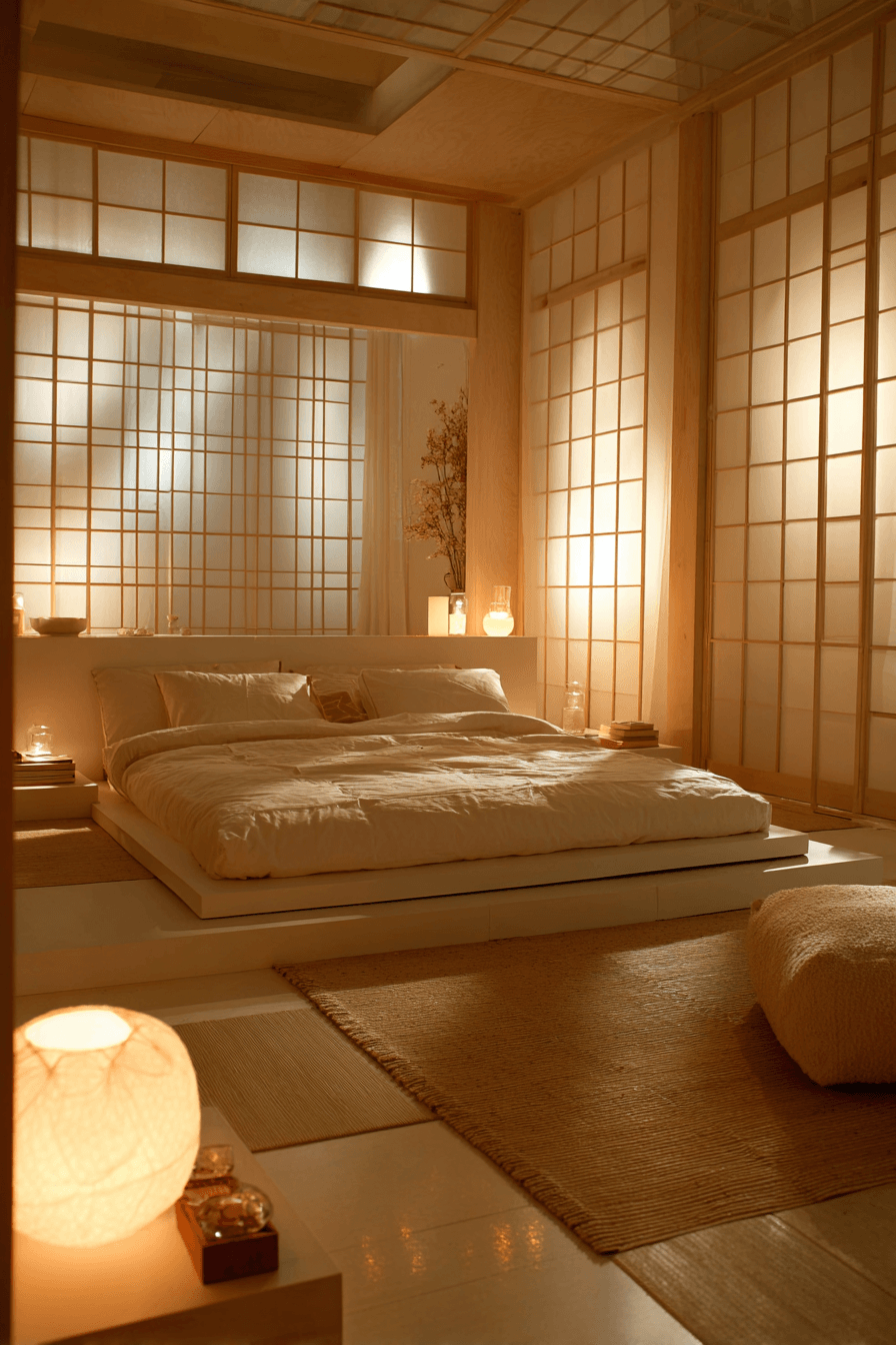 27 Japanese Bedroom Ideas That Will Transform Your Sleep Into Pure Serenity 10 27 Japanese Bedroom Ideas That Will Transform Your Sleep Into Pure Serenity
