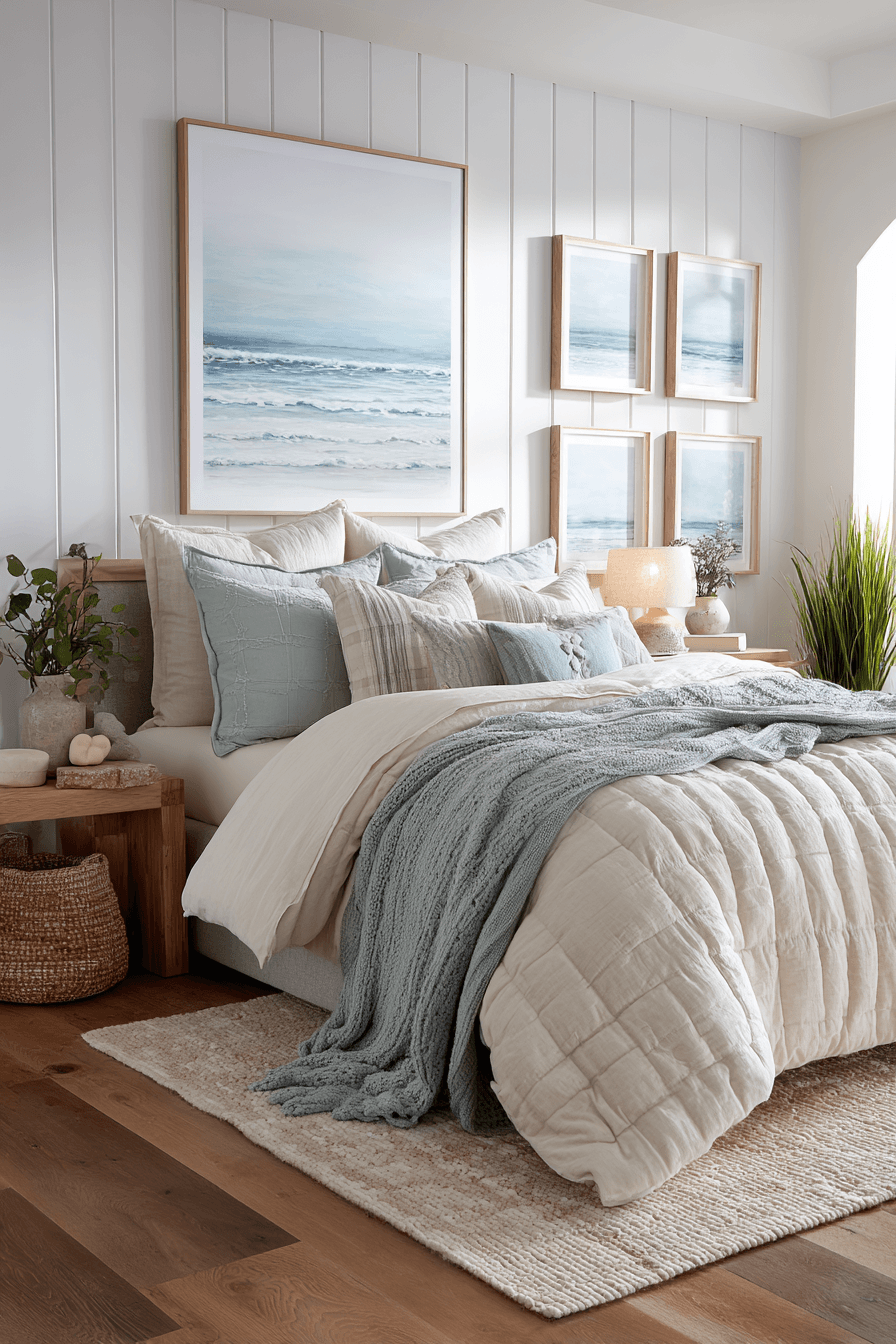 27 Coastal Master Bedroom Ideas That Will Make You Feel Like Youre on Vacation 10 27 Coastal Master Bedroom Ideas That Will Make You Feel Like Youre on Vacation