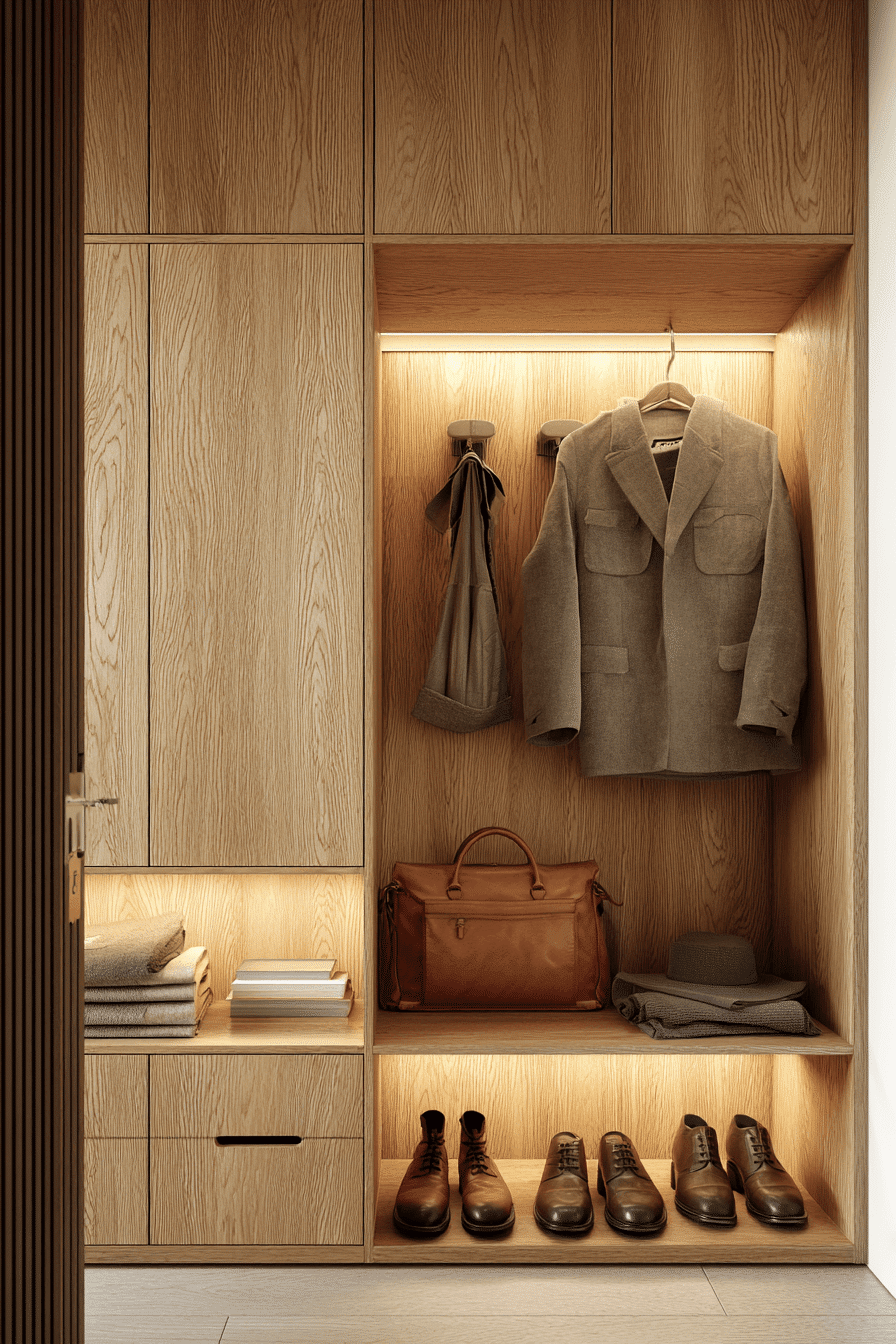 27 Japandi Mudroom Ideas That Will Make Coming Home Feel Like a Breath of Fresh Air 10 27 Japandi Mudroom Ideas That Will Make Coming Home Feel Like a Breath of Fresh Air