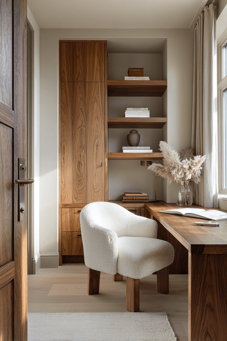 27 Japandi Office Ideas That Will Transform Your Workspace Into a Sanctuary of Focus 10 27 Japandi Office Ideas That Will Transform Your Workspace Into a Sanctuary of Focus