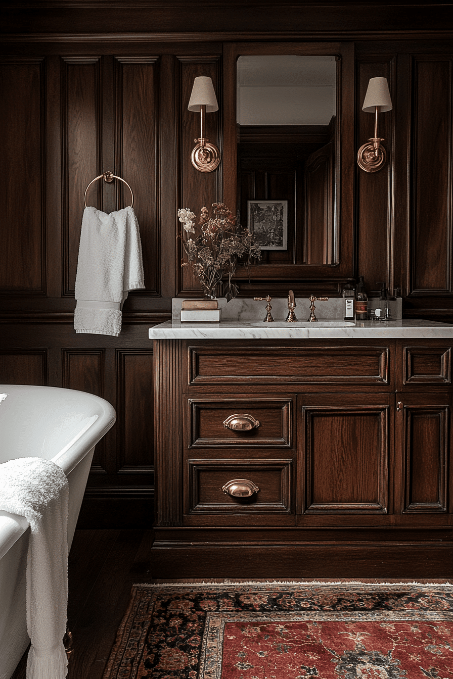 27 Victorian Bathroom Ideas That Will Transport You to a Timeless Era of Elegance 11 27 Victorian Bathroom Ideas That Will Transport You to a Timeless Era of Elegance