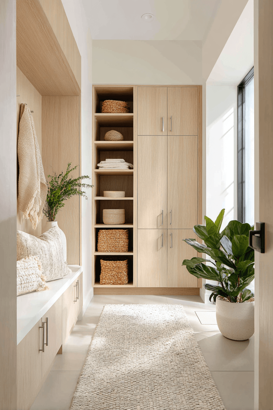 27 Japandi Mudroom Ideas That Will Make Coming Home Feel Like a Breath of Fresh Air 12 27 Japandi Mudroom Ideas That Will Make Coming Home Feel Like a Breath of Fresh Air
