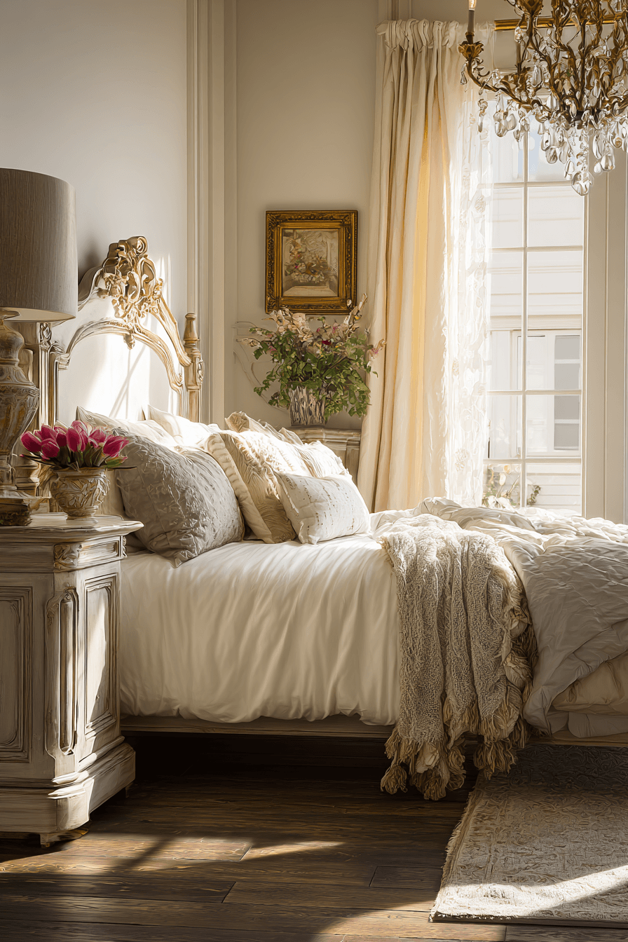 27 Antique Bedroom Ideas That Will Transport You to a More Elegant Era 12 27 Antique Bedroom Ideas That Will Transport You to a More Elegant Era