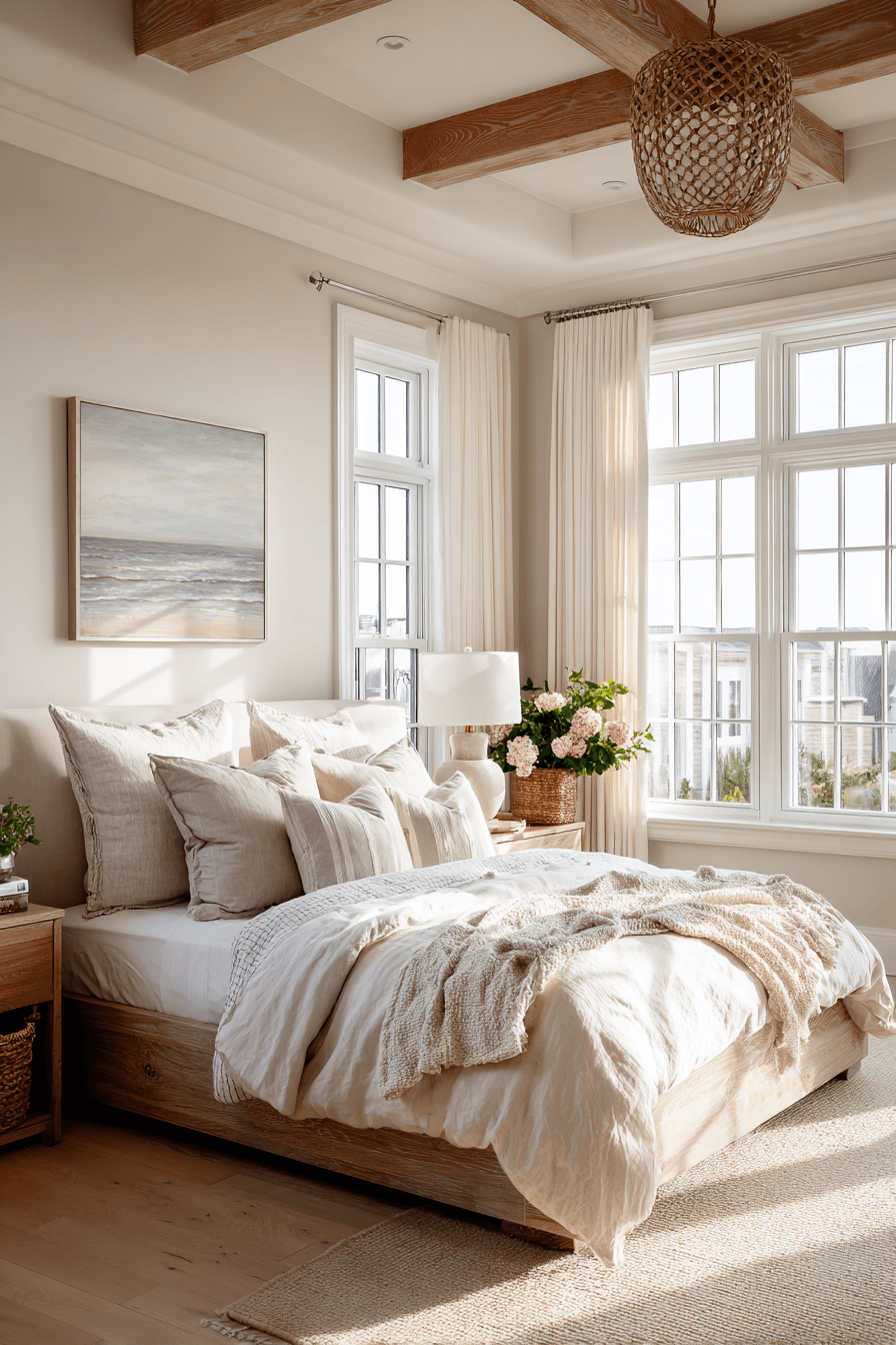 27 Coastal Master Bedroom Ideas That Will Make You Feel Like Youre on Vacation 12 27 Coastal Master Bedroom Ideas That Will Make You Feel Like Youre on Vacation