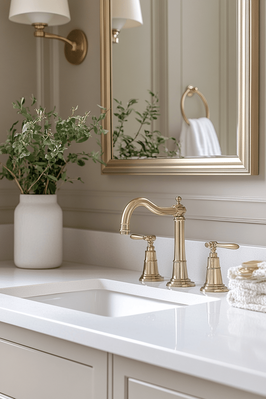 27 Powder Room Ideas That Will Turn Your Tiny Bathroom Into a Showstopping Retreat 13 27 Powder Room Ideas That Will Turn Your Tiny Bathroom Into a Showstopping Retreat