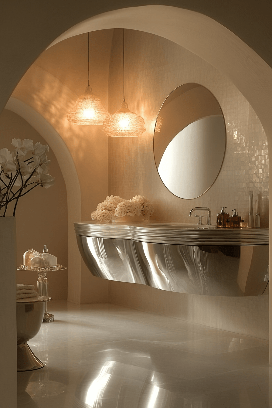 27 70s Bathroom Ideas That Will Make You Want to Groove While You Get Ready 13 27 70s Bathroom Ideas That Will Make You Want to Groove While You Get Ready