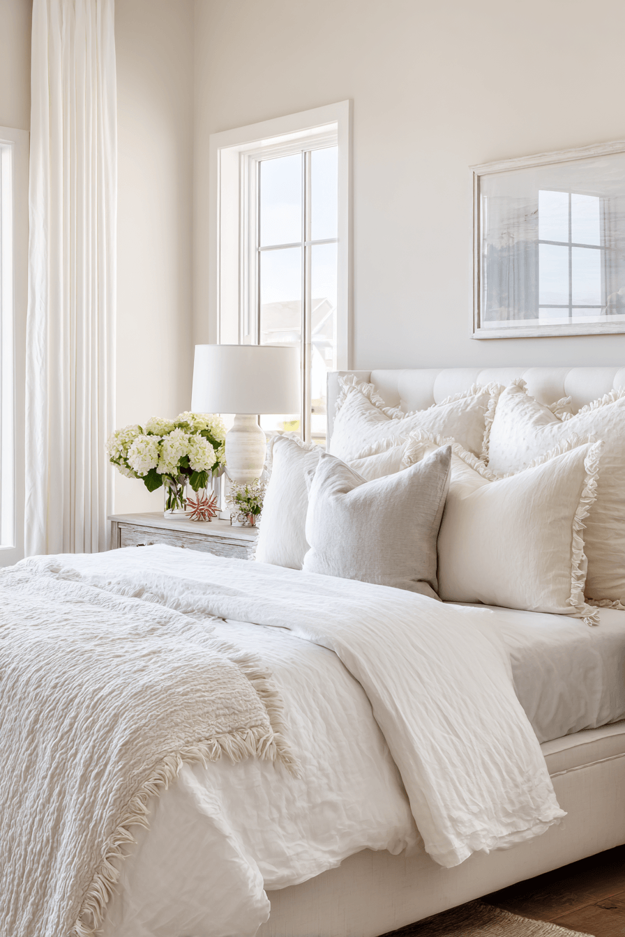 27 Coastal Master Bedroom Ideas That Will Make You Feel Like Youre on Vacation 13 27 Coastal Master Bedroom Ideas That Will Make You Feel Like Youre on Vacation