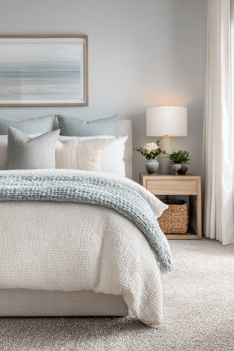 27 Coastal Master Bedroom Ideas That Will Make You Feel Like Youre on Vacation 16 27 Coastal Master Bedroom Ideas That Will Make You Feel Like Youre on Vacation